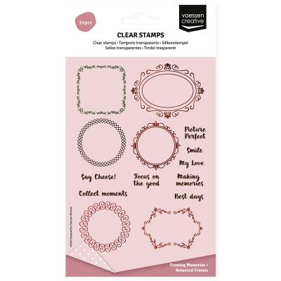 Vaessen Creative Stempel - Botanische Rahmen